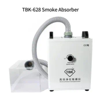 TBK-628 150W Welding Fume Extractor Smoke Absorber Machine for Gas Remover Air Dust Cleaner Solder Smoke Fume Extractor Tool