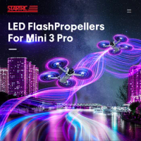 LED Flash Propeller For Startrc DJI Mini 3 PRO For DJI Mini 3 PRO UAV Science and Technology LED Propeller