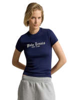 US Open เสื้อยืดผู้หญิง รุ่น WMPOKNINCU21362 สีกรมท่า