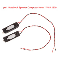 1 Pair 2809 1W 8Ohm Notebook Box Speaker Rectangular Internal Computer Horn Speaker Tablet Computer Miniature Speaker