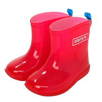 Stample日本製兒童果凍雨鞋(櫻桃紅)
