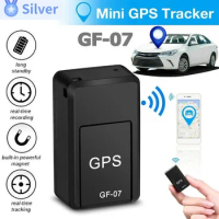 Mini GF-07 GPS SIM Message Positioner Real Time Tracking Anti-lost gps tracker for car motorcycle Locator Strong Magnetic Mount
