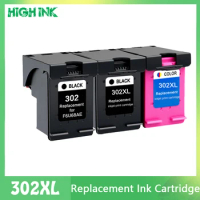Compatible 302XL Replacement for HP 302 hp302 302xl for HP302 XL Ink Cartridge for HP Deskjet 1110 1111 1112 2130 2131 printer
