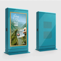 49 inch outdoor sunlight visual advertising TV LCD display screen touch menu screen digital signage
