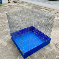Lồng nuôi gà chọi, gà tre, gà rừng 80v 100v 60v nan khít – Có khay nhựa, chống chuột, cực bền