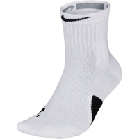 NIKE U NK ELITE MID 白 運動襪 籃球襪 白 防護 2雙組 男 SX7625-100