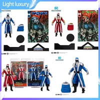 DC Toys Dc Multiverse Christmas Batman Red And Blue Anime Action Figures Birthday Decorations Figurine Gifts For Kids Toy