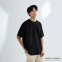 【CHECK2CHECK】冰磁透涼厚磅短T
