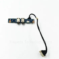 Original 487344-001 FOR HP Compaq CQ40 CQ41 CQ45 Audio Port Board with Cable 100% Tested Ok Perfect