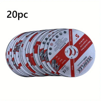 20/30/50 pieces 5inch (125mm) non-electric metal discs for power tools - 125x1.0x22mm dual mesh resi