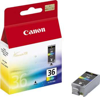 【E平台】CANON㊣原廠墨水匣CLI-36(彩色) 適用CANON印表機型號mini260/iP100