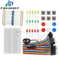 Starter Kit For UNO R3 Mini Breadboard LED Jumper Wire Button for arduino Diy Kit school education lab