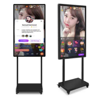 All in One Digital Android Tablet Computer PC with 32 43 47 55 Inch Touch Screen LCD Monitor for Live Streaming Broadcast