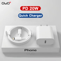For Apple Charger USB Type C Charger For iPhone 13 12 11 14 Pro Max Mini XR X XS 8 Plus iPad Air Charger PD Fast Charging Cable