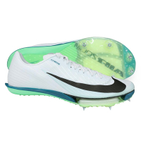NIKE AIR ZOOM MAXFLY 2 男女田徑氣墊釘鞋-短距離 FD8395-102 白黑綠