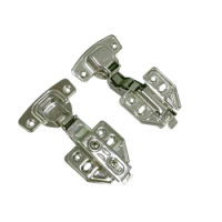 Hinges Stainless Steel Hydraulic Cabinet Door Hinge Damper Buffer Soft Close Hinge For All Kitchen Cupboard Wardrobe
