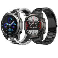22mm Watch Bracelet Strap for Zeblaze Ares 3 Pro Vibe 7 Lite/Pro Smartwatch Band for GTR 3 GTS 3 PRO Stratos 2 3 Metal Correa