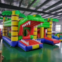 Inflatable Trampoline Popular Design For Kids Outdoor Playing Inflatable Amusement Equipment