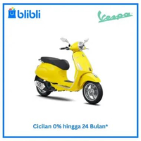 Vespa Primavera 150 I-GET ABS Sepeda Motor [OTR Jabodetabek] No White Innocente JADETABEK