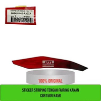 Striping sticker tengah fairing kanan cbr150r K45R 86645-K45-A20ZA