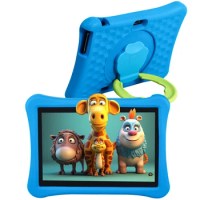 Veidoo 10 inch Android Tablet for Kids 8GB (4+4 Expand) Ram 64GB ROM Tablet PC with EVA Shockproof Case Parental Control APP