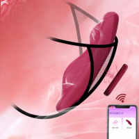 Wearable Dildo Vibrator Clitoral Stimulator APP Remote Control Vibrator Panties Vibrating Egg Adult Sex Toys For Women
