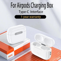High Quality Type-C Interface Wireless Charging Case For Airpods Pro 1 2 3 gen Box Replace Original Charger compartment