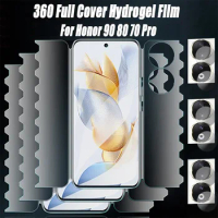 6IN1 Full Cover Butterfly Hydrogel Film For Honor 90 80 70 60 50 Pro Plus Camera Screen Protector For Honor Magic 5 4 3 Pro Film