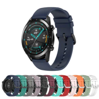 22mm Silicone Sport Replacement Strap Watch band For Huawei Watch GT 2 46mm/2 Pro/2E Bracelet Correa For Huawei GT/Honor Magic