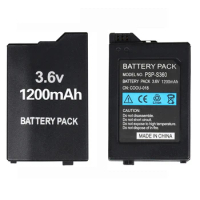 10PCS PSP-S360 3.6V 1200mah Replacement Battery for Sony PSP PlayStation 2000 3000 PSP2000 PSP3000 Gamepad Controller Batteries