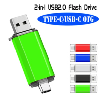 Type-C 128g Key High Speed USB Flash Drive OTG Pen Drive 128GB Usb Stick Pendrive Flash Disk for Android PC/Car/TV USB-C