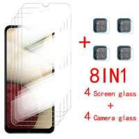 For Samsung Galaxy A12 Camera Lens Film &amp; Tempered Glass Screen Protectors For Samsung A 12 Nacho Protective Guard HD Clear