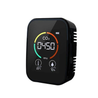 Air Quality Monitor CO2 Monitor Indoor Carbon Dioxide Detector- Portable Air Quality Tester With Humidity Monitor LCD