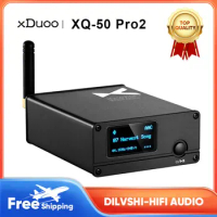 XDUOO XQ-50 PRO 2 Bluetooth5.1 Audio Receiver Converter ES9018K2M Decoding XQ50 PRO2 USB DAC XQ50pro