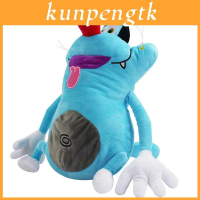 Premium Quality Oggy And The Cockroaches Plush Toy With Soft Blue Fabric