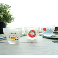 日本製 Maneki Neko 達摩清酒杯 招財貓 富士山 馬克杯 玻璃杯 燒酒杯 啤酒杯 水杯 達摩 富士山