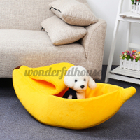 Soft Banana Pet House Mat Durable Kennel Doggy Warm Boat Pup