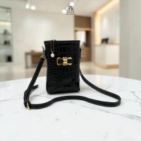 Tas Selempang Wanita Terbaru Croco Glossy Slingphone Bag Kanita Ptmj