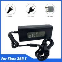AC Adapter Power Supply Cord Charger For Microsoft XBOX 360 E Game Console Host 100-240V AC Adaptor With Cable
