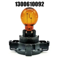 1pc Car Turn Signal Light With Bulb Socket PY24W 12V 4300K 1300610092 For BMW 4 Series Xenon Headlight For X3 E83 LCI 2007-2010