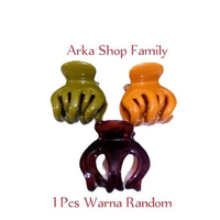 Jedai Hercules Ukuran 5cm Gigi 3 / Gigi 5 Isi 1 Pcs Warna Random Ikat Pin Jepit Rambut