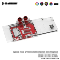 Barrow GTX1660Ti Water Block Full Cover Graphics Card Water Cooling Blocks For Asus Rog Strix GTX1660Ti 6G/A6G/O6G Gaming