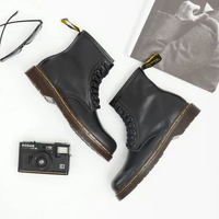 NEO sepatu boot docmart pria sepatu boots docmart wanita sepatu couple sepatu kulit asli sepatu Exod