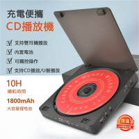 【台灣現貨】便攜式藍芽CD播放機 支援藍芽耳機 藍芽音箱 有線耳機
