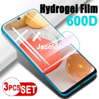3PCS Hydrogel Safety Film For Samsung Galaxy A42 5G Screen Protector Samsun A 42 Water Gel Soft Film HD Clear Not Tempered Glass