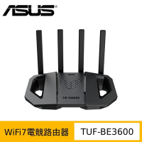 ASUS 華碩TUF GAMING TUF-BE3600 Ai Mesh 雙頻 WiFi 7無線Gigabit 軍規電競路由器(分享器)