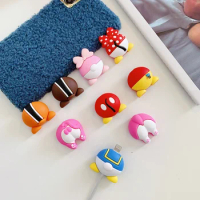 Animal butt Cable Bite Protector Winder Cute Cartoon Cover Protect Case Wire Organizer Holder For IPhone 7 8 X Plus Earphone