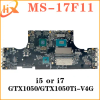 Mainboard For MSI MS-17F11 MS-17F1 Laptop Motherboard i5 i7 8th Gen GTX1050/GTX1050Ti-V4G 100% TEST OK