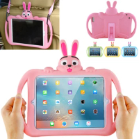 Kids Cartoon Silicone Tablet Cover For Apple iPad 10.2 inch 8th 2020 Shockproof Child Case For iPad 7th 2019 Funda Shell Coque