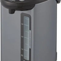 Zojirushi Micom Water Boiler &amp; Warmer, 135 oz. / 4.0 Liters, Silver